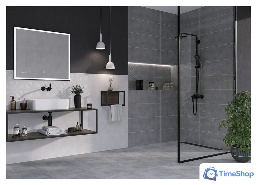  Cersanit Зеркало Led 011 Design 100x80 LU-LED011*100-d-Os - Изображение №3 — Интернет-магазин Time-Shop