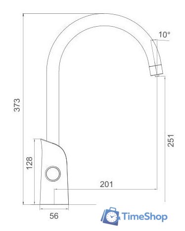 Смеситель Gappo G4303-6 - Изображение №2 — Интернет-магазин Time-Shop
