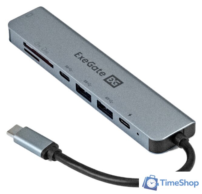Док-станция ExeGate DUB-21C/PD/CR/H EX293983RUS - Изображение №1 — Интернет-магазин Time-Shop