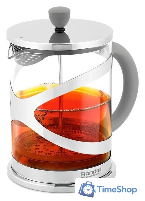 Френч-пресс Rondell Crystal Grey RDS-1669 - Изображение №1 — Интернет-магазин Time-Shop