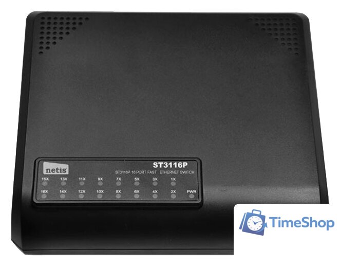 Неуправляемый коммутатор Netis ST3116P - Изображение №3 — Интернет-магазин Time-Shop