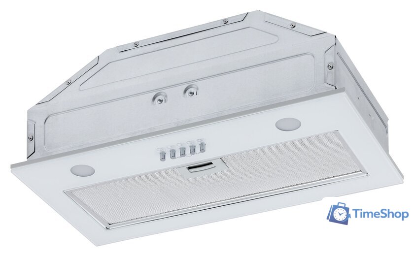 Кухонная вытяжка Krona Kate 600 Glass PB (белый) - Изображение №1 — Интернет-магазин Time-Shop