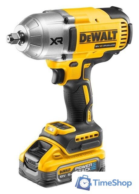 Гайковерт DeWalt DCF900H2T (с 2-мя АКБ, кейс) - Изображение №2 — Интернет-магазин Time-Shop