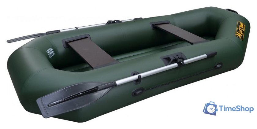 Гребная лодка Муссон S-240 НД (серый) - Изображение №5 — Интернет-магазин Time-Shop