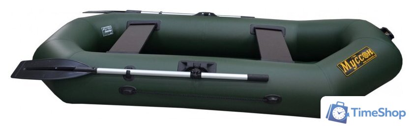 Гребная лодка Муссон S-240 НД (серый) - Изображение №6 — Интернет-магазин Time-Shop