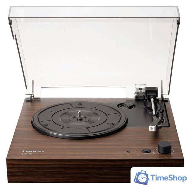 Виниловый проигрыватель Lenco LS-15 (коричневый) - Изображение №1 — Интернет-магазин Time-Shop