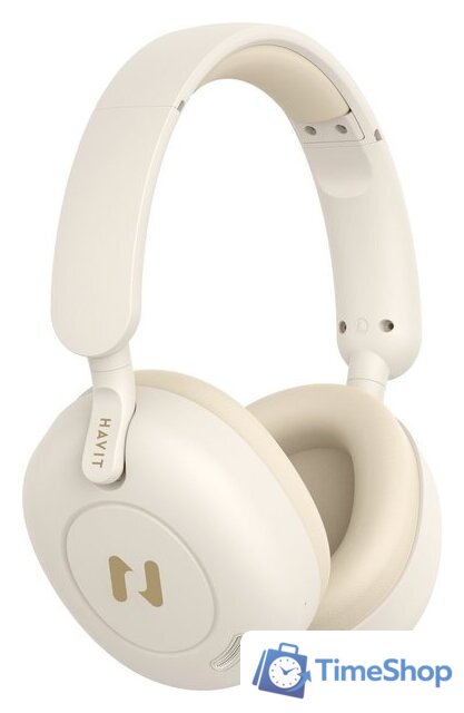Наушники Havit H655BT Pro (бежевый) - Изображение №2 — Интернет-магазин Time-Shop