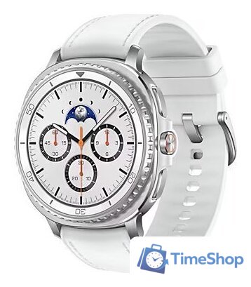 Умные часы Samsung Galaxy Watch8 Classic 46 мм (серебристый) - Изображение №1 — Интернет-магазин Time-Shop