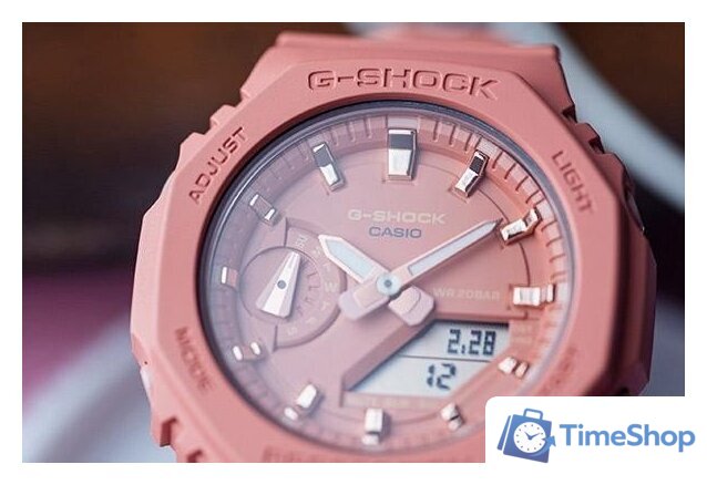 Наручные часы Casio G-Shock GMA-S2100-4A2 - Изображение №7 — Интернет-магазин Time-Shop