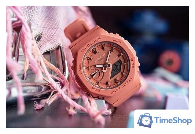 Наручные часы Casio G-Shock GMA-S2100-4A2 - Изображение №3 — Интернет-магазин Time-Shop