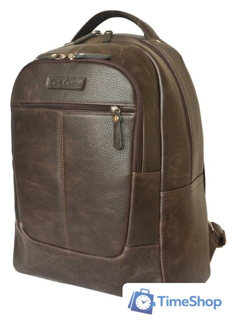 Городской рюкзак Carlo Gattini Coltaro 3070-04 (темно-коричневый) - Изображение №1 — Интернет-магазин Time-Shop