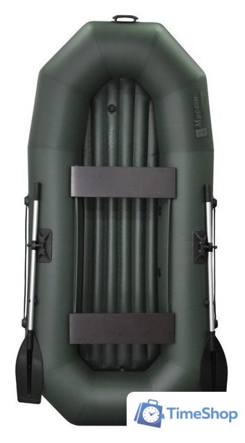 Гребная лодка Муссон Н-270 НД (зеленый) - Изображение №1 — Интернет-магазин Time-Shop