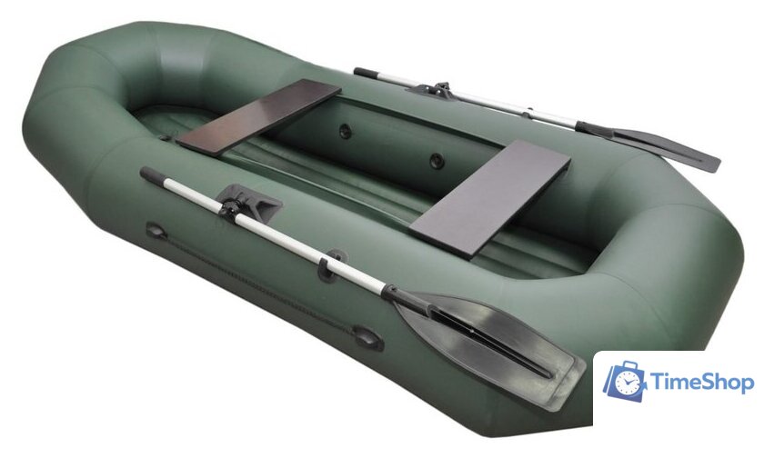 Гребная лодка Муссон Н-270 НД (зеленый) - Изображение №6 — Интернет-магазин Time-Shop