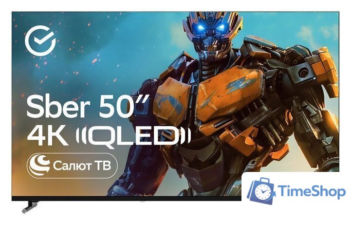 Телевизор Sber SDX-50UQ6032 - Изображение №1 — Интернет-магазин Time-Shop