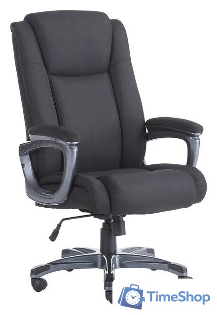 Офисное кресло Brabix Solid HD-005 (ткань, черный) - Изображение №1 — Интернет-магазин Time-Shop