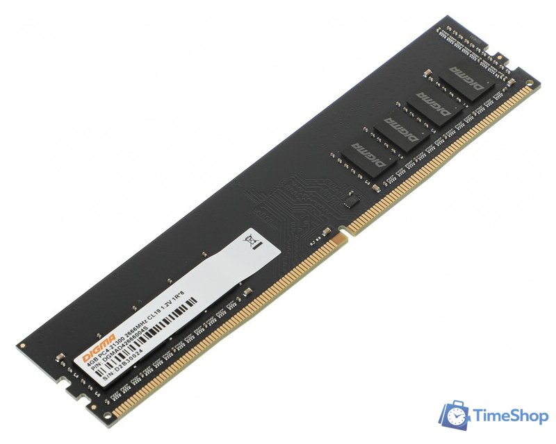 Оперативная память Digma 4ГБ DDR4 2666 МГц DGMAD42666004S - Изображение №2 — Интернет-магазин Time-Shop