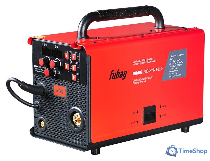 Сварочный инвертор Fubag IRMIG 208 SYN Plus 31447.1 (с горелкой 3м) - Изображение №1 — Интернет-магазин Time-Shop