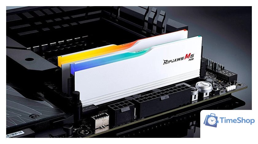 Оперативная память G.Skill Ripjaws M5 RGB 2x16ГБ DDR5 6400 МГц F5-6400J3239G16GX2-RM5RW - Изображение №4 — Интернет-магазин Time-Shop