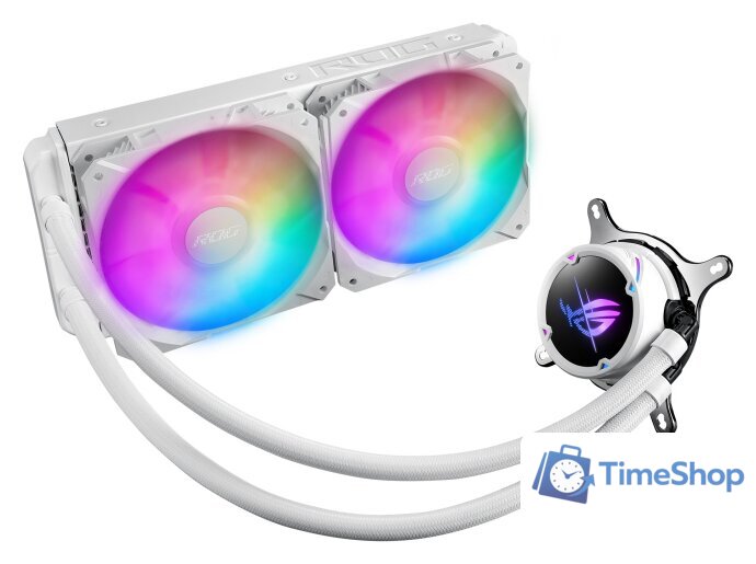 Система жидкостного охлаждения для процессора ASUS ROG Ryujin II 240 ARGB White Edition - Изображение №1 — Интернет-магазин Time-Shop