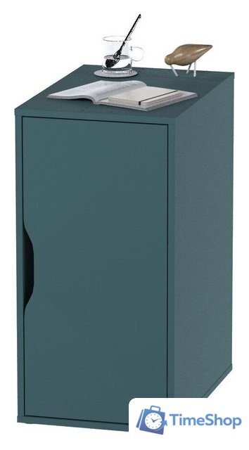 Тумба Mebelain Ингар DV (серый/бирюзовый) - Изображение №1 — Интернет-магазин Time-Shop