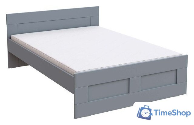 Кровать Mio Tesoro Нави 160x200 2.15.04.060.4 (серый) - Изображение №1 — Интернет-магазин Time-Shop