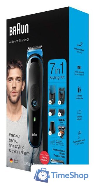 Универсальный триммер Braun MGK3245 - Изображение №6 — Интернет-магазин Time-Shop