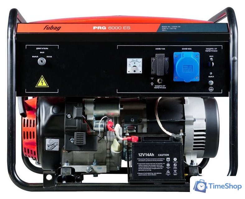 Бензиновый генератор Fubag PRG 6000 ES 46717 - Изображение №3 — Интернет-магазин Time-Shop