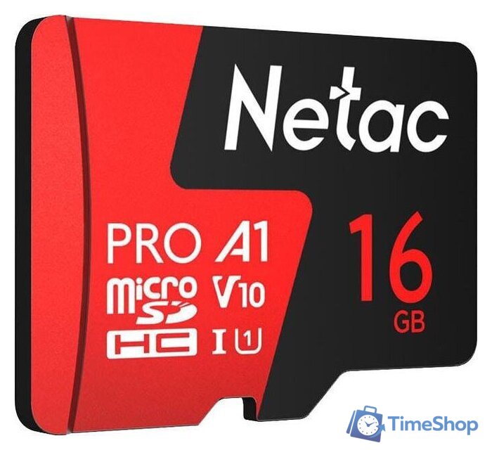 Карта памяти Netac P500 Extreme Pro 16GB NT02P500PRO-016G-R (с адаптером) - Изображение №2 — Интернет-магазин Time-Shop