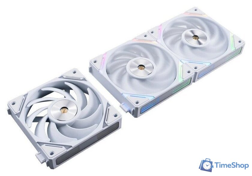 Комплект вентиляторов для корпуса 1stPlayer XF7 ARGB (3 шт, белый) - Изображение №3 — Интернет-магазин Time-Shop