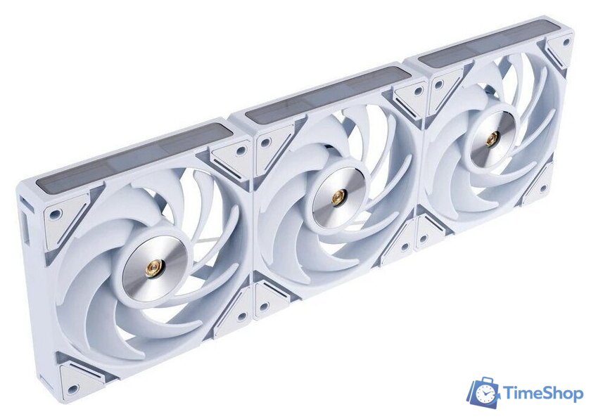 Комплект вентиляторов для корпуса 1stPlayer XF7 ARGB (3 шт, белый) - Изображение №4 — Интернет-магазин Time-Shop