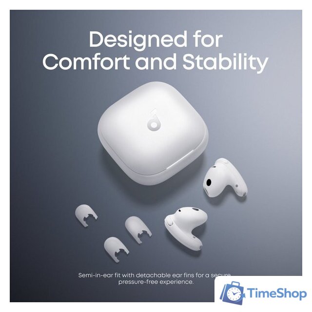 Наушники Anker Soundcore Liberty Buds (белый) - Изображение №6 — Интернет-магазин Time-Shop