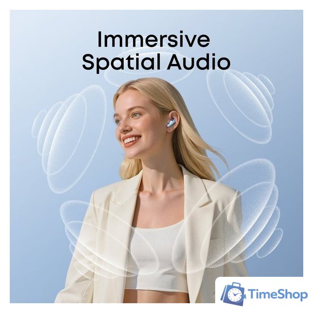 Наушники Anker Soundcore Liberty Buds (белый) - Изображение №5 — Интернет-магазин Time-Shop