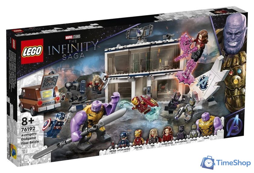 Конструктор LEGO Marvel Super Heroes 76192 Мстители: Финал — решающая битва - Изображение №1 — Интернет-магазин Time-Shop