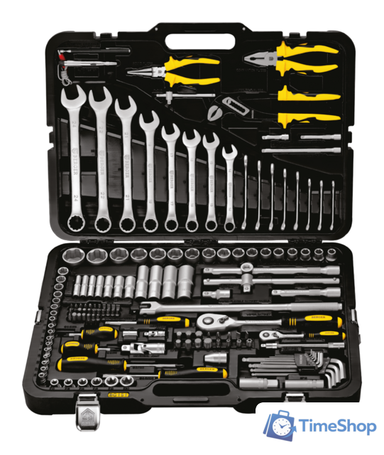 Универсальный набор инструментов Berger BG151-1214 (151 предмет) - Изображение №1 — Интернет-магазин Time-Shop