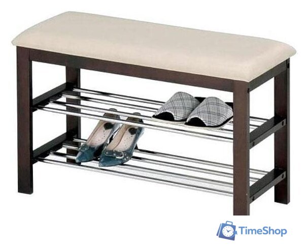 Банкетка Halmar ST3 (венге/кремовый) V-CH-ST_3-STOJAK-KREMOWY - Изображение №1 — Интернет-магазин Time-Shop