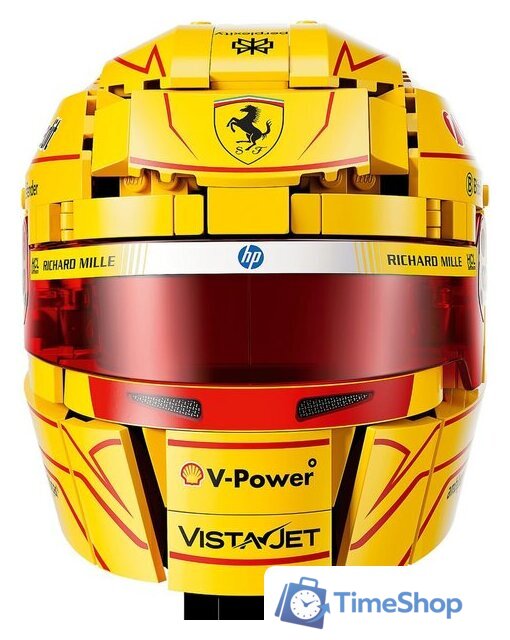 Конструктор LEGO Editions 43022 Шлем Льюиса Хэмилтона команды Scuderia Ferrari HP - Изображение №3 — Интернет-магазин Time-Shop