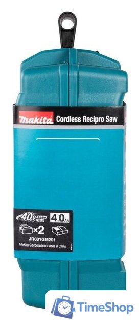 Сабельная пила Makita JR001GM201 (с 2-мя АКБ 4 Ah, кейс) - Изображение №17 — Интернет-магазин Time-Shop