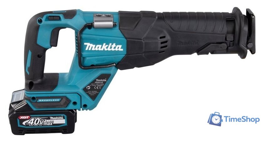 Сабельная пила Makita JR001GM201 (с 2-мя АКБ 4 Ah, кейс) - Изображение №6 — Интернет-магазин Time-Shop