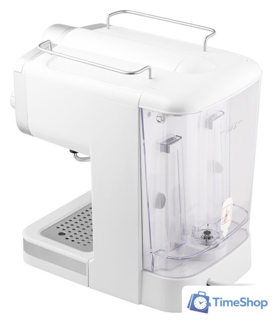 Рожковая кофеварка MAUNFELD MF-735WH Pro - Изображение №7 — Интернет-магазин Time-Shop
