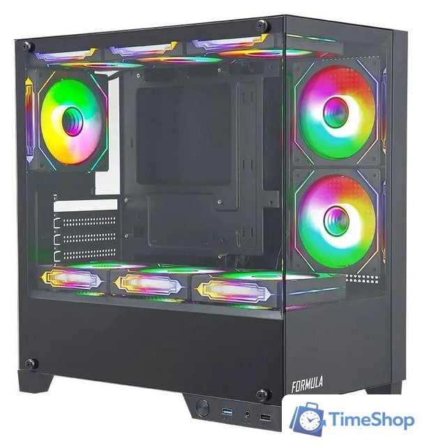 Корпус Formula Crystal Z1M (черный) - Изображение №6 — Интернет-магазин Time-Shop
