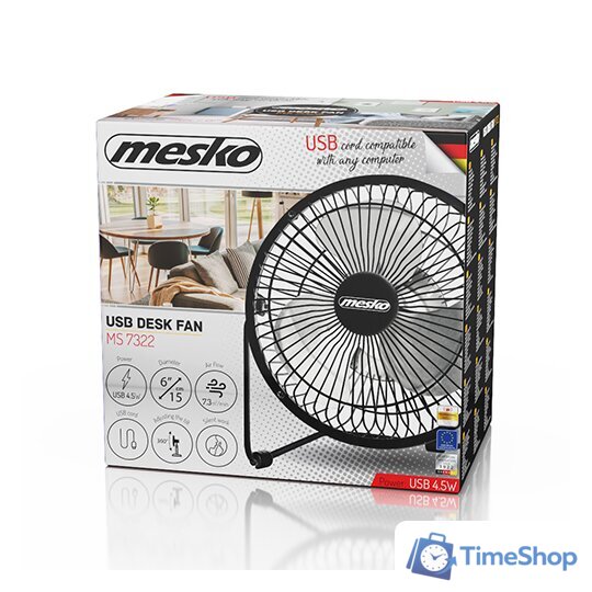 Вентилятор Mesko MS 7322 - Изображение №5 — Интернет-магазин Time-Shop