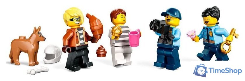 Конструктор LEGO City 60370 Побег из полицейского участка - Изображение №8 — Интернет-магазин Time-Shop