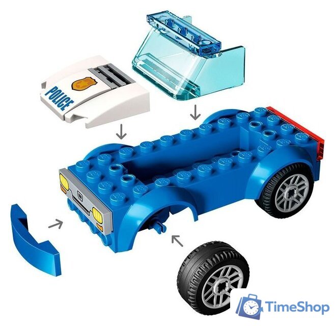 Конструктор LEGO City 60370 Побег из полицейского участка - Изображение №7 — Интернет-магазин Time-Shop