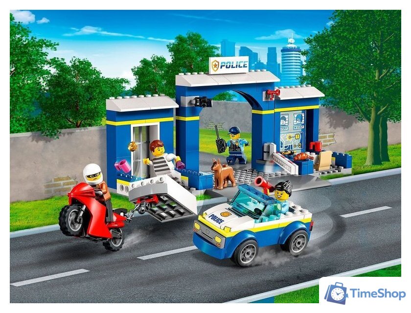 Конструктор LEGO City 60370 Побег из полицейского участка - Изображение №11 — Интернет-магазин Time-Shop
