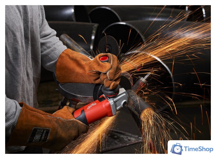 Угловая шлифмашина Milwaukee AGV 15-150 XC [4933433250] - Изображение №3 — Интернет-магазин Time-Shop