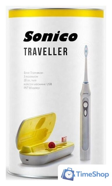 Электрическая зубная щетка Sonico Traveling - Изображение №3 — Интернет-магазин Time-Shop