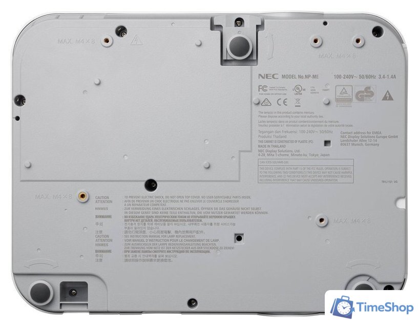 Проектор NEC ME401X - Изображение №9 — Интернет-магазин Time-Shop