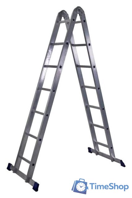 Лестница-трансформер Stairs LTR207 (2x7 ступеней) - Изображение №1 — Интернет-магазин Time-Shop