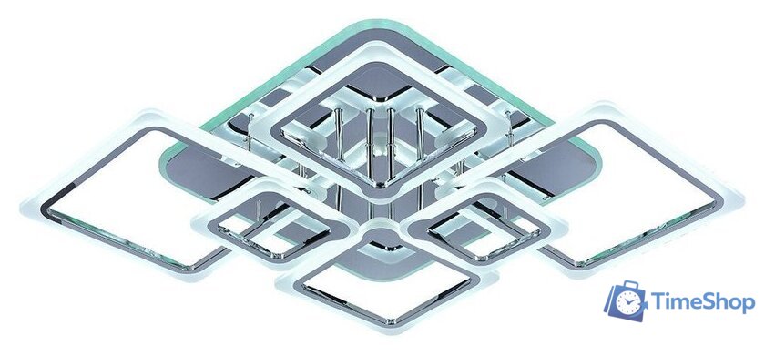 Припотолочная люстра Aitin Pro L26466/6 (хром RGB) - Изображение №2 — Интернет-магазин Time-Shop