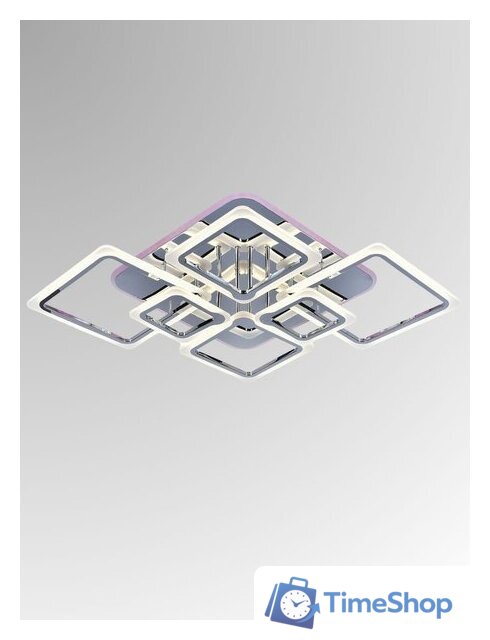 Припотолочная люстра Aitin Pro L26466/6 (хром RGB) - Изображение №4 — Интернет-магазин Time-Shop